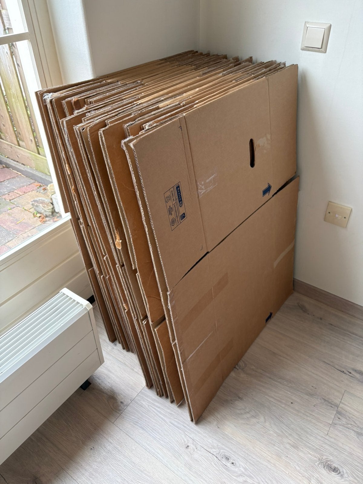 Verhuisdozen, Ophalen, 40 tot 60 cm, 50 tot 75 cm, 35 tot 50 cm