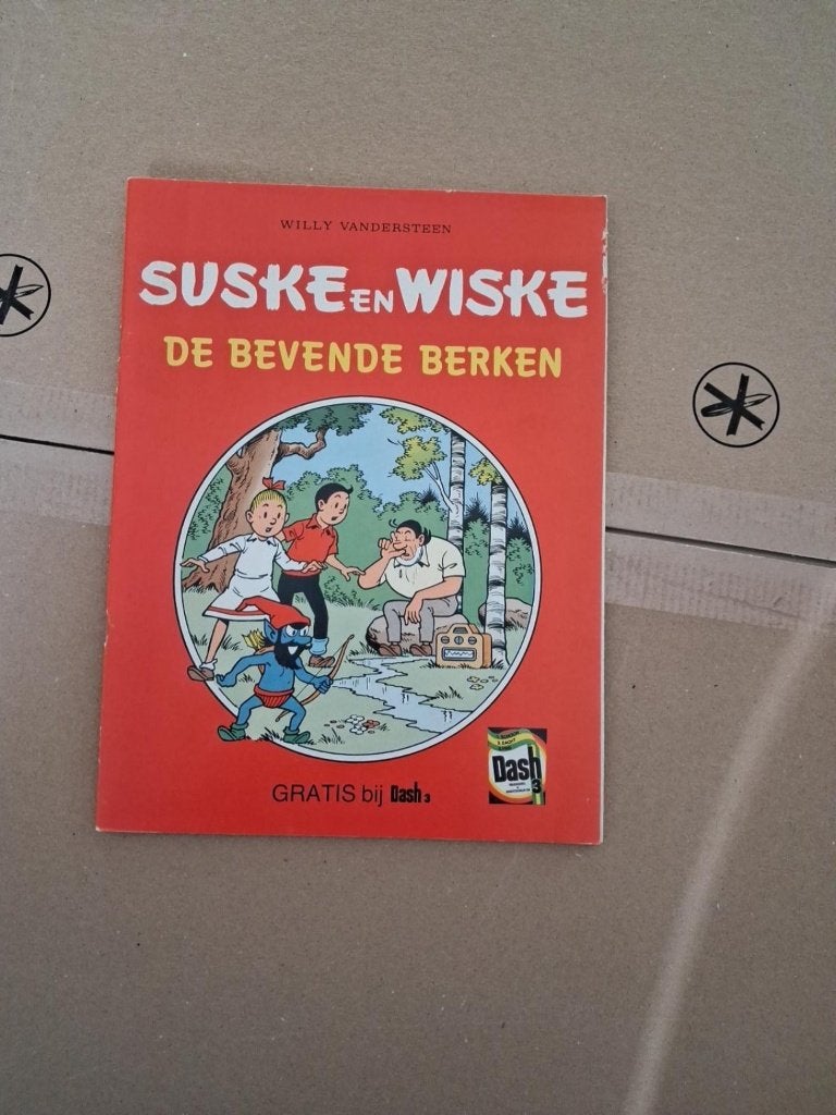 Suske en Wiske – De bevende berken (Dash 3), Eén stripboek, Ophalen of Verzenden, Gelezen