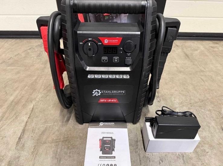 Stahlgruppe SG5000 Startbooster - 12V 24V - 4400A piek, Auto diversen, Jumpstarters, Ophalen, Nieuw