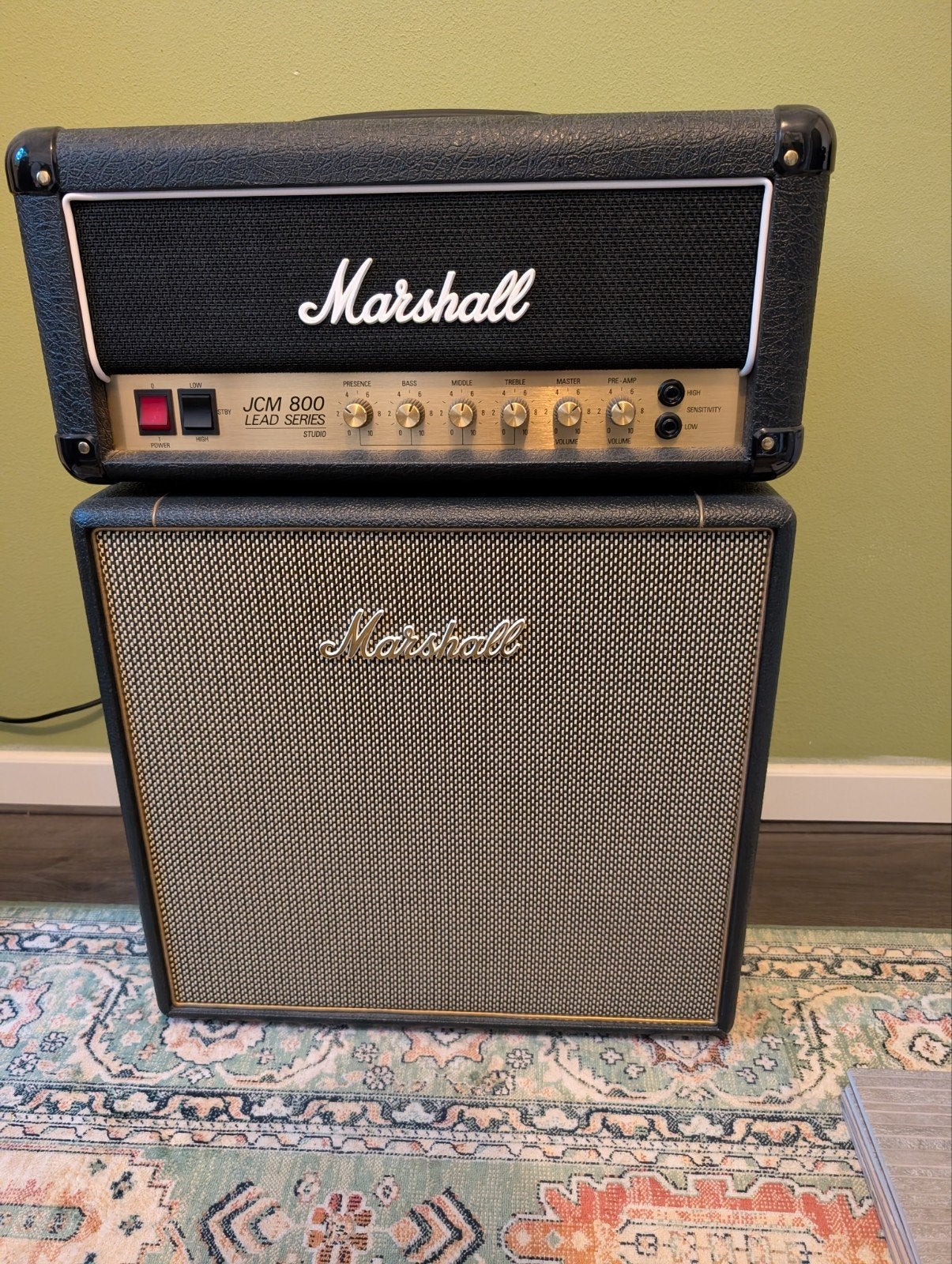 Marshall SC20h JCM800 Studio Classic met 1x12 cabinet