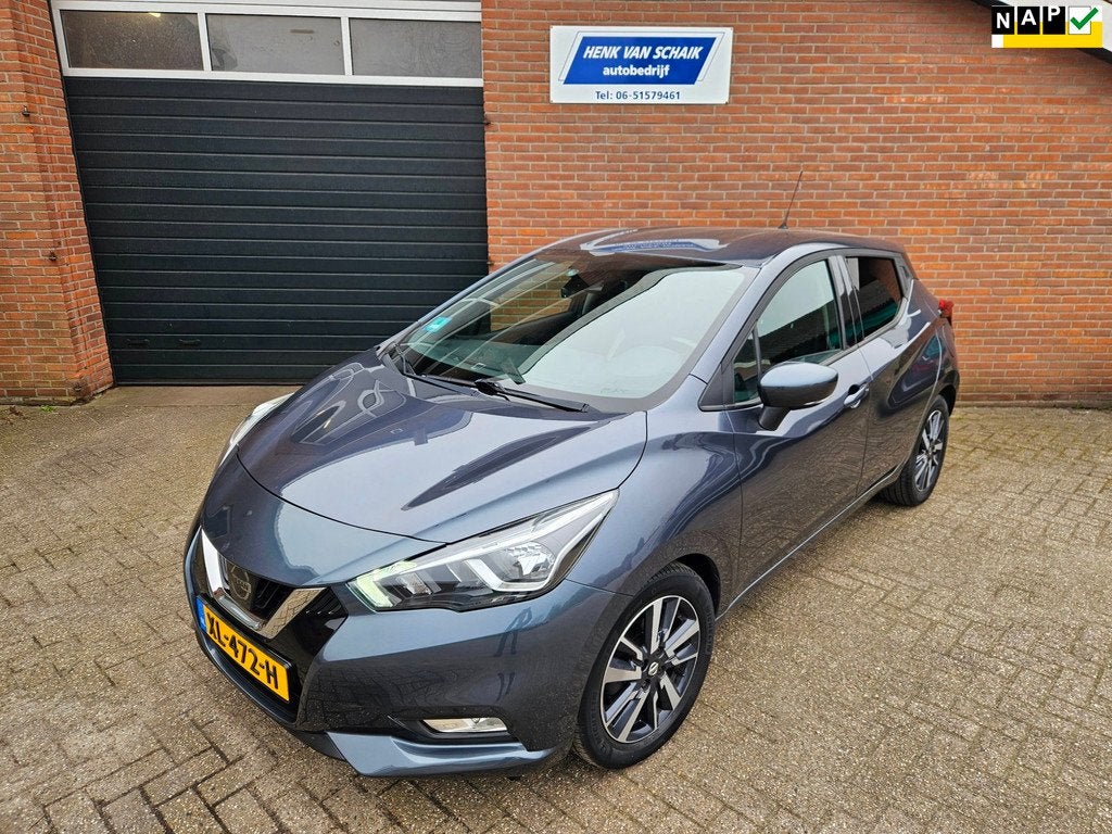 Nissan Micra 0.9 IG-T N-Connecta 2019 - DEALER O.H., Voorwielaandrijving, 898 cc, Euro 6, 525 kg