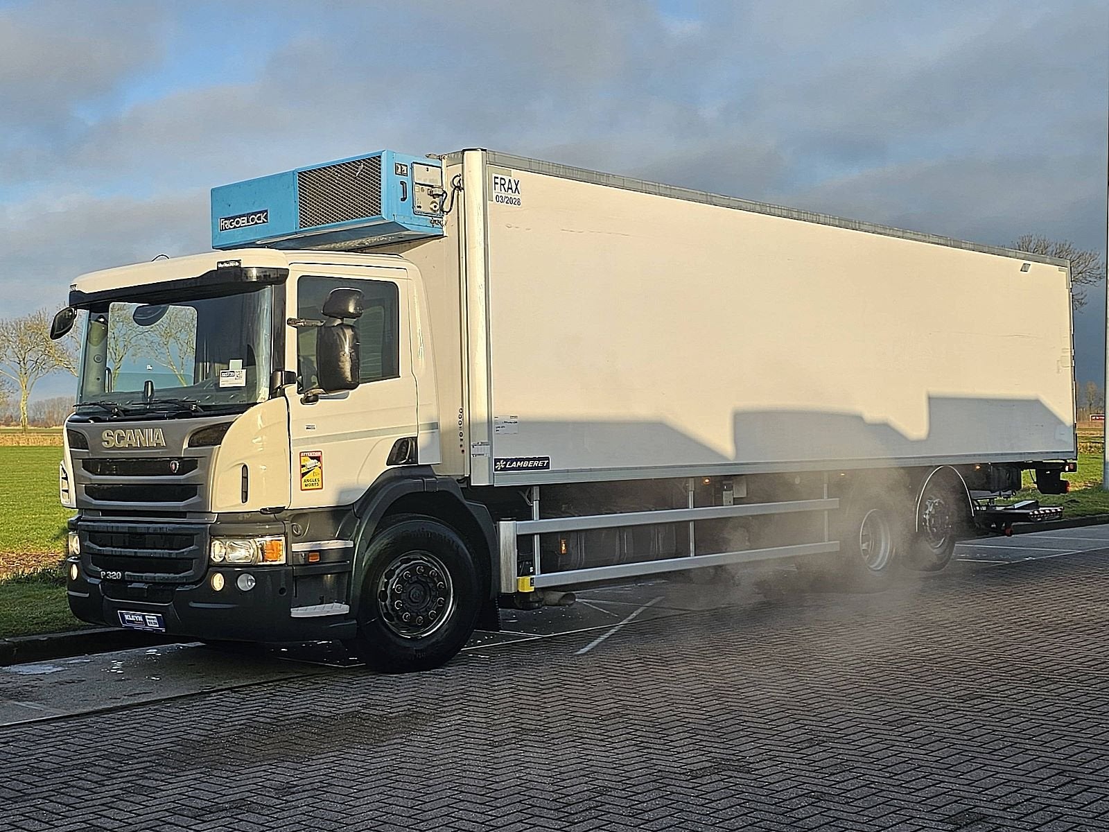 SCANIA P320 6x2*4 lamberet frigo, Automaat, Euro 6, Scania, 320 pk