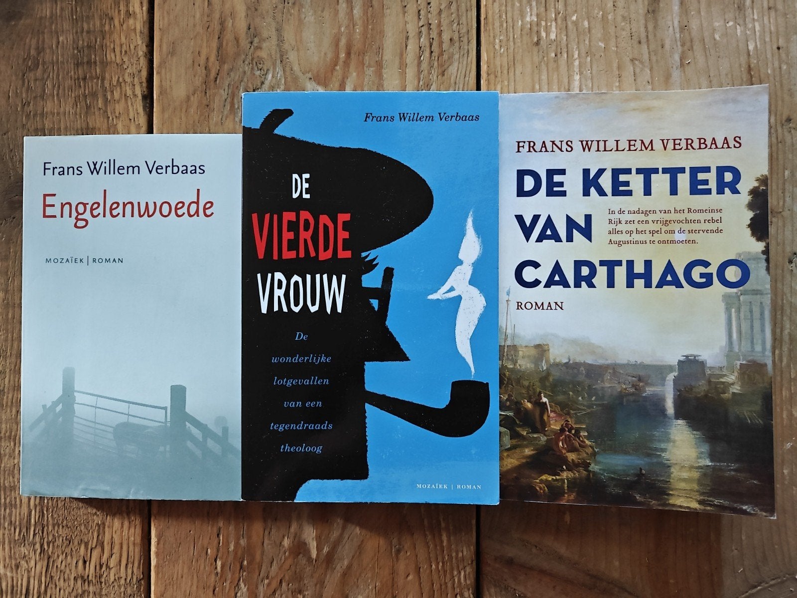 3 Boeken van Frans Willem Verbaas., Boeken, Ophalen of Verzenden, Zo goed als nieuw