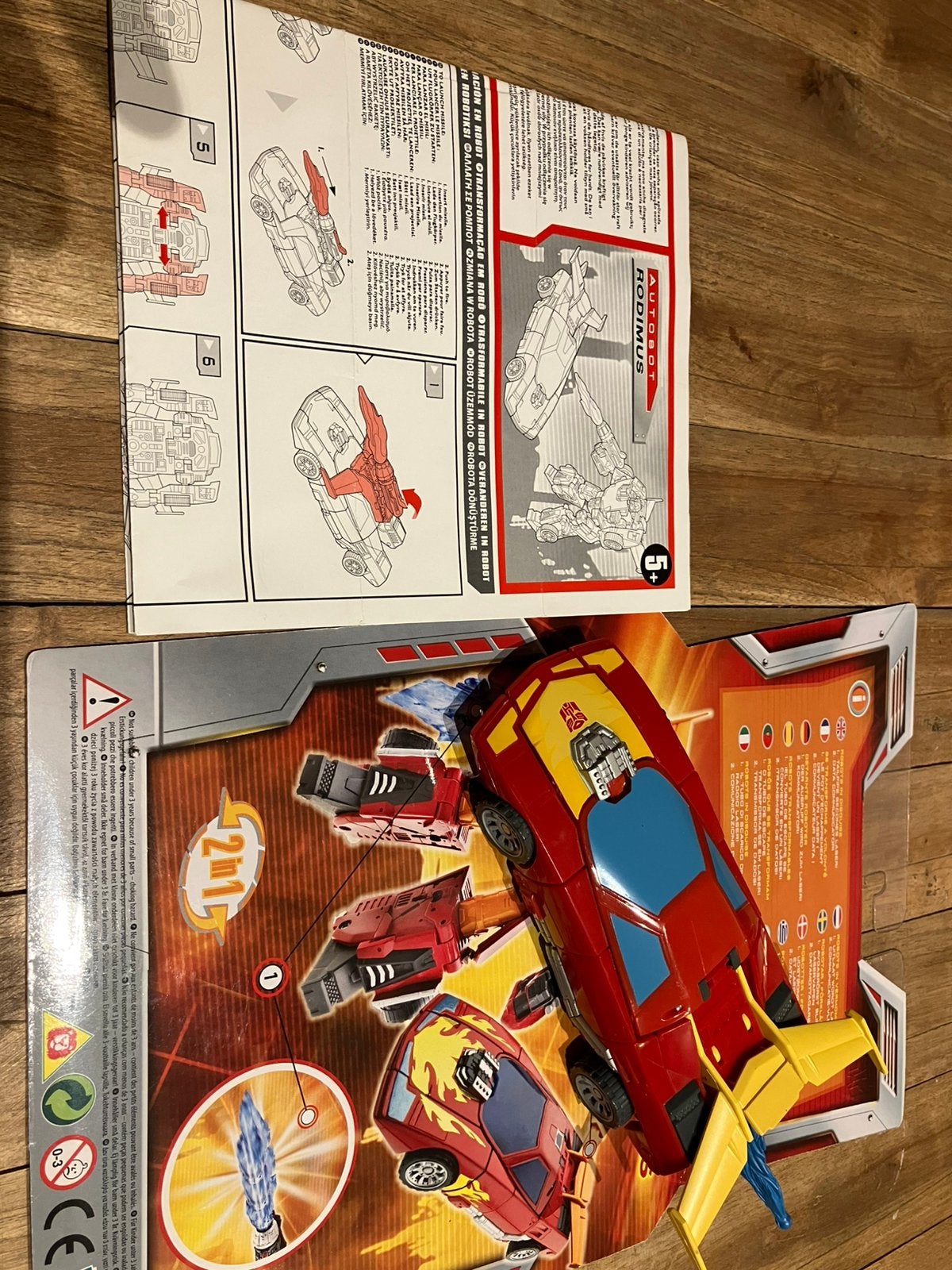 Transformers RID Hot Rod, Overige generaties, Ophalen of Verzenden, Zo goed als nieuw
