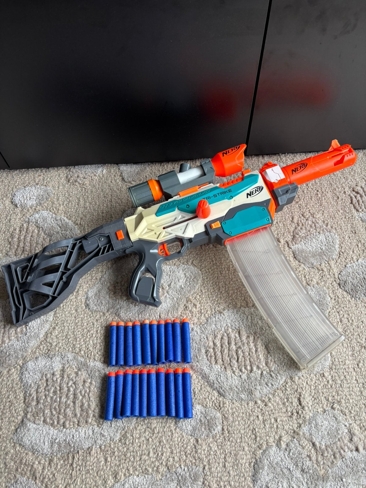 Nerf TRI-Strike, Ophalen, Zo goed als nieuw