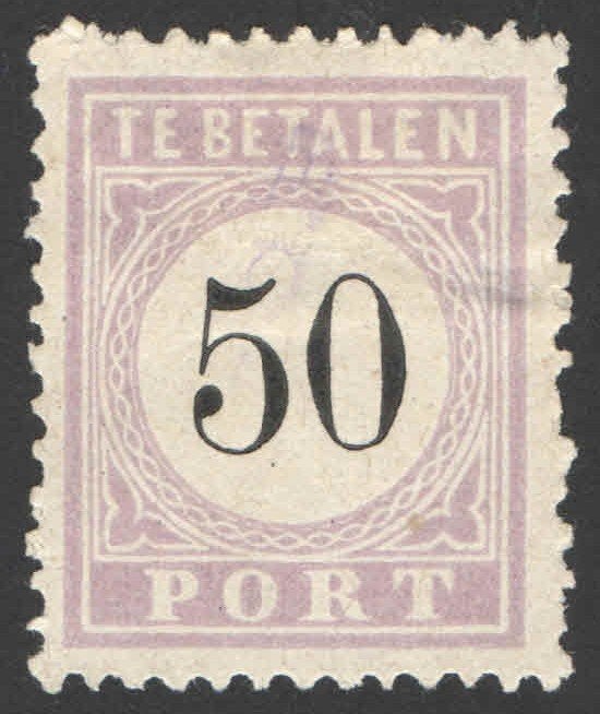 Suriname Port 8 Type I ongebruikt 1886-88, Ophalen of Verzenden, Postfris