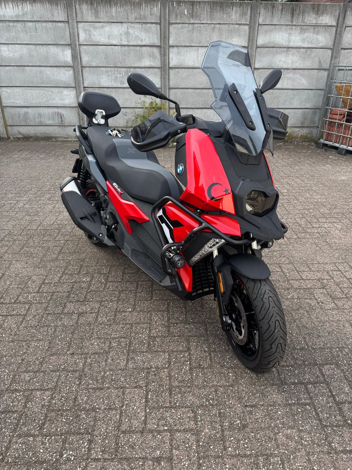 BMW C 400 X  full optie 2024 4000km garantie tot 2029, Motoren, Scooter, Handvatverwarming, Particulier, Automaat