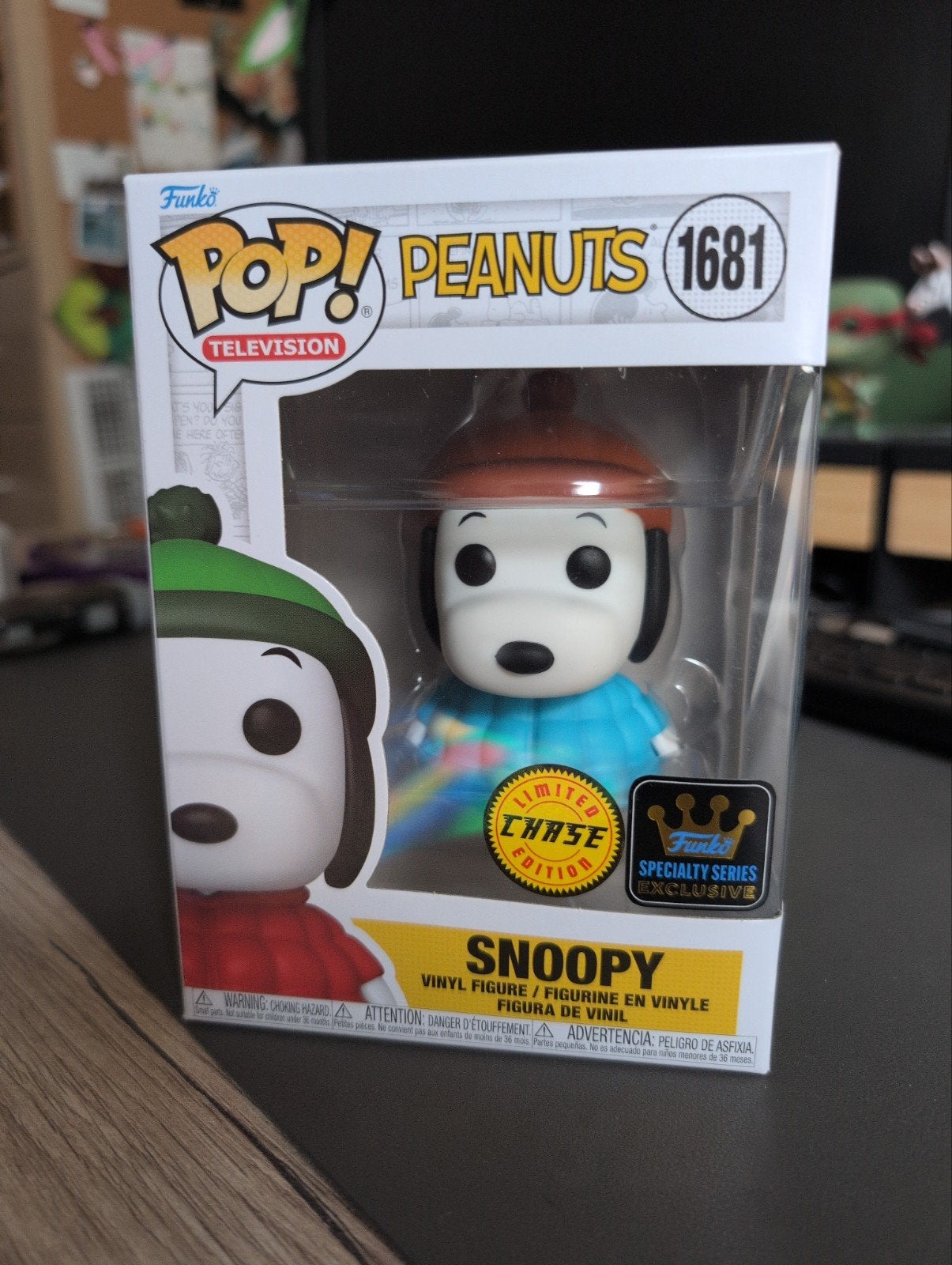 Funko Pop Peanuts Snoopy Chase Edition Exclusive, Ophalen of Verzenden, Nieuw