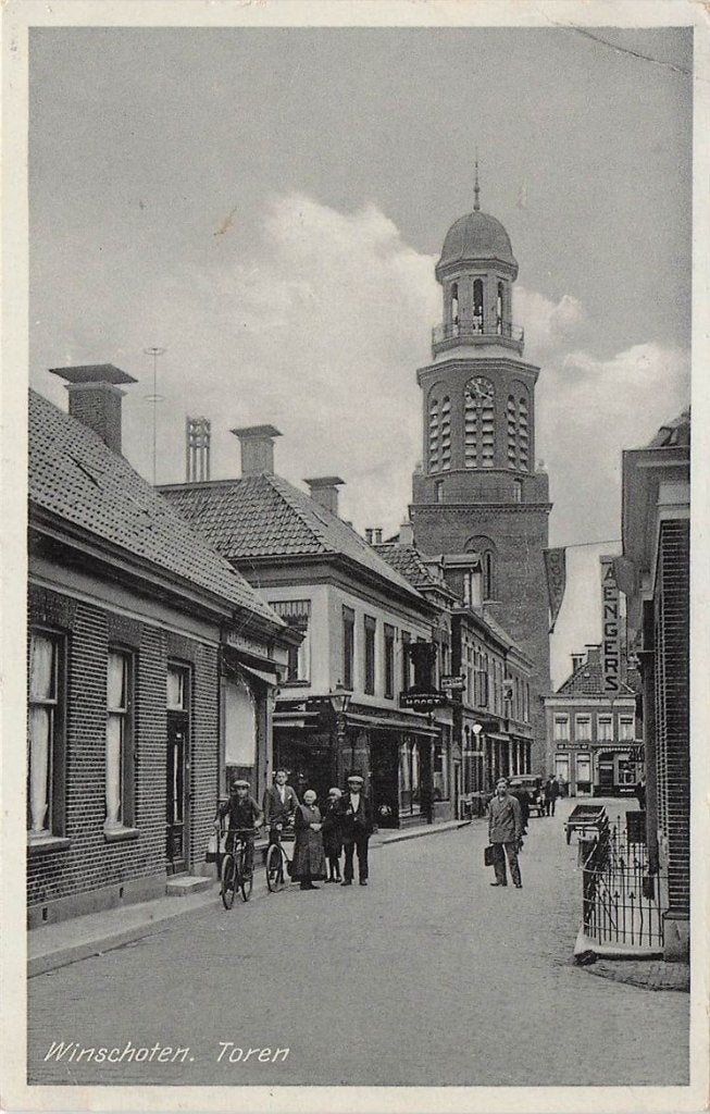 702-433-033 Winschoten Toren, Verzenden, Voor 1920, Groningen