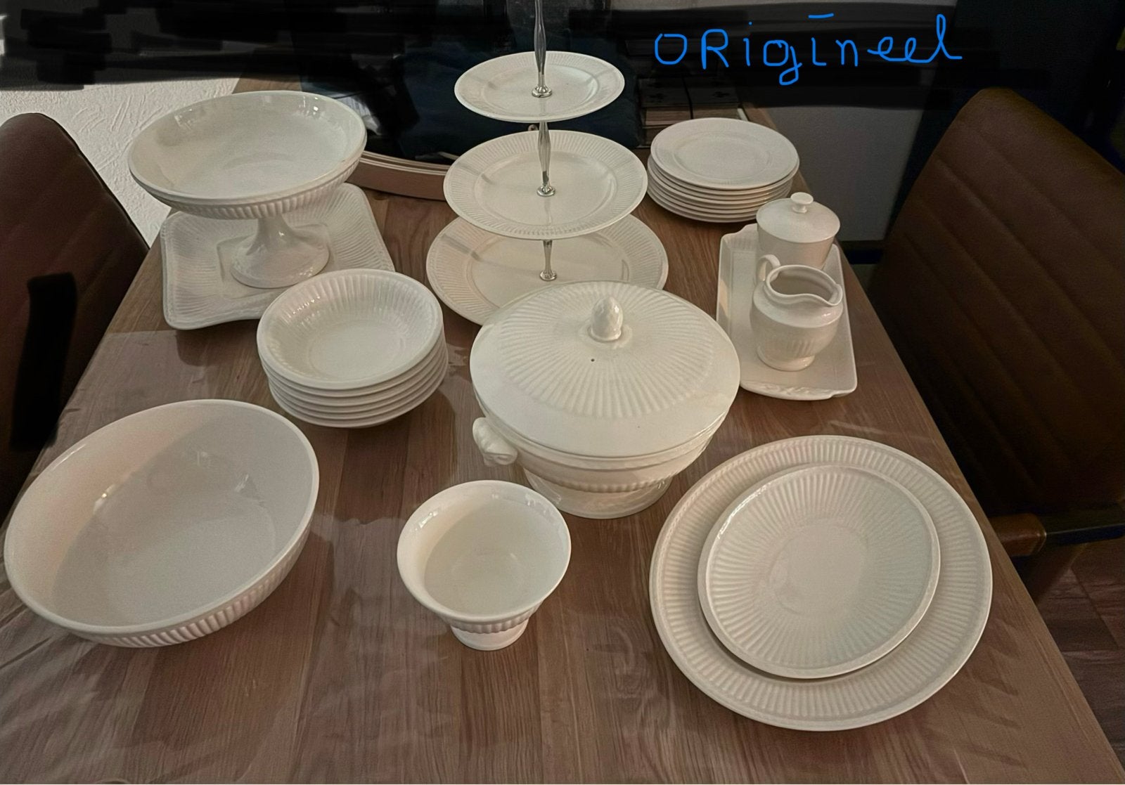 Wedgwood Edme servies (zie laatste foto’s voor prijslijst), Antiek en Kunst, Antiek | Servies los, Ophalen