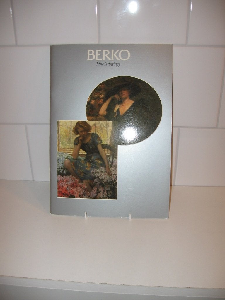 Berko schilderijen uit de Belle Epoque art nouveau art deco, Ophalen of Verzenden, Zo goed als nieuw, Schilder- en Tekenkunst