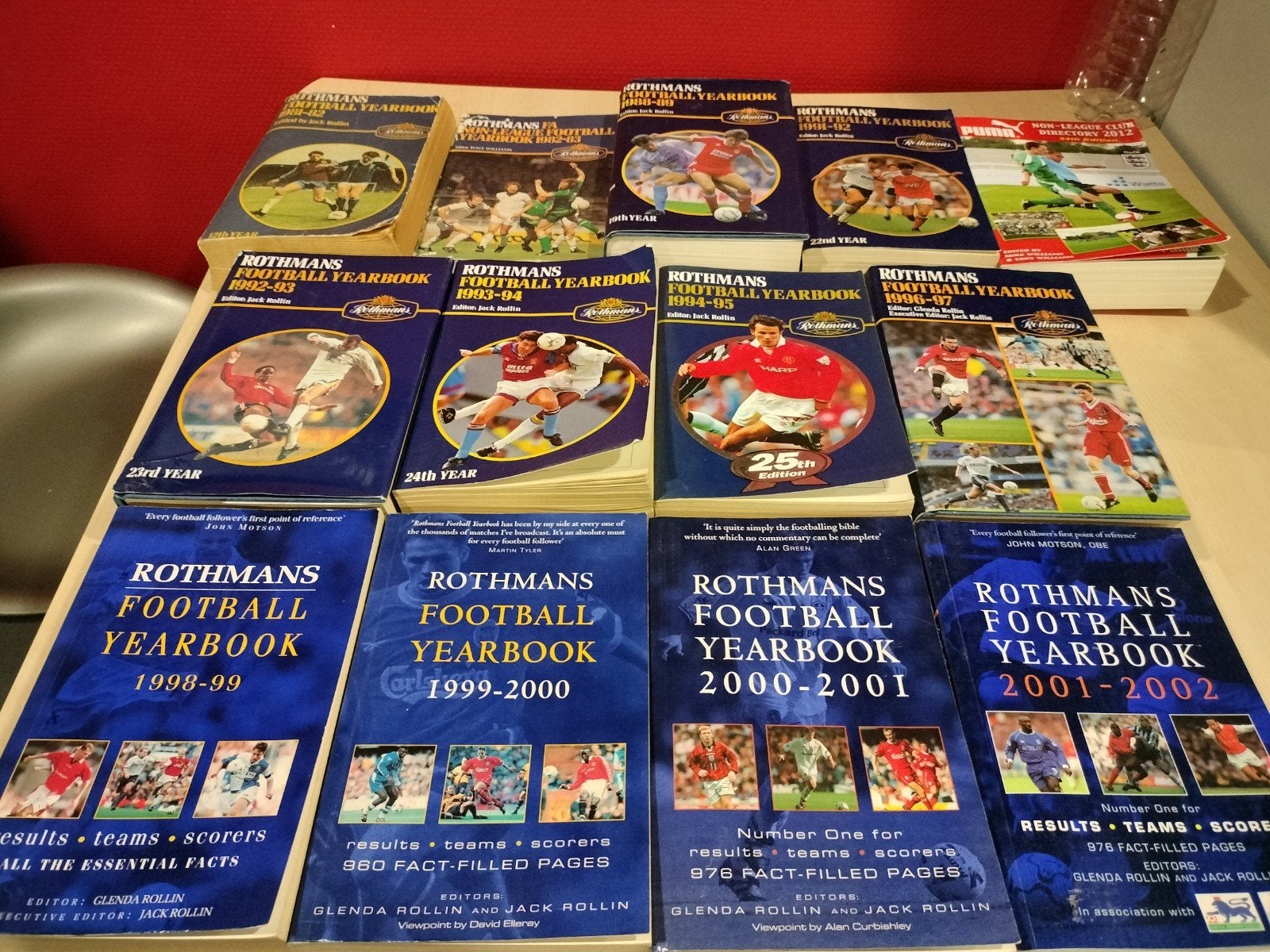 rothmans jaarboeken div jaren, Ophalen of Verzenden, Gelezen, Balsport