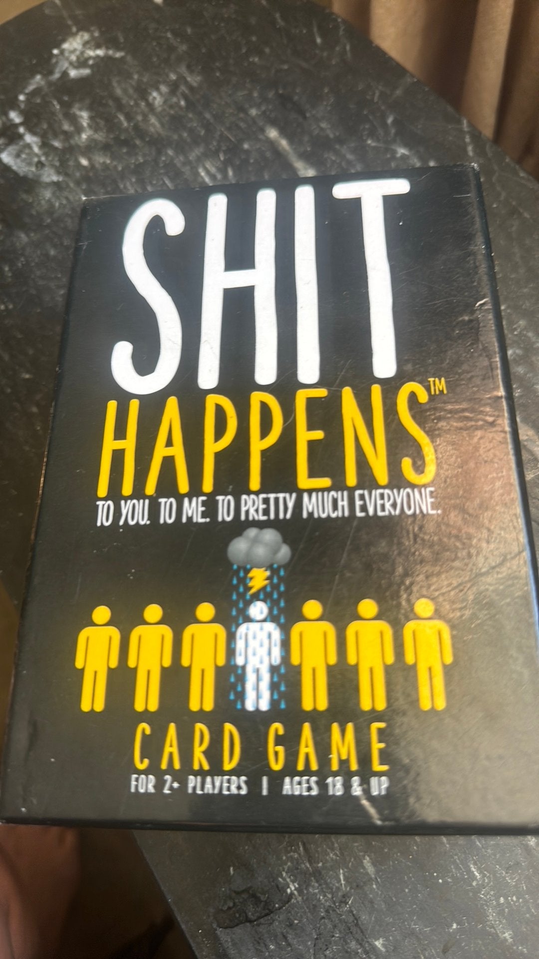 Shit Happens card game English, Drie of vier spelers, Ophalen of Verzenden, Zo goed als nieuw