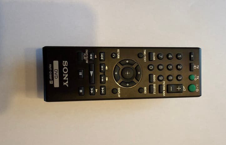 Sony afstandsbediening RMT-D198P, Verzenden, Zo goed als nieuw, Dvd