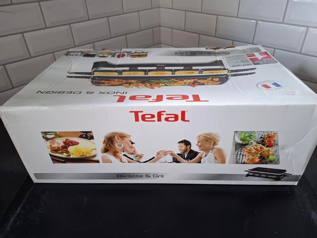 Tefal Raclette & Grill, Ophalen of Verzenden, Zo goed als nieuw