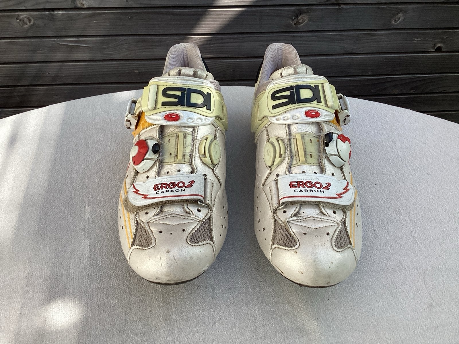 Sidi Ergo 2 Carbon Racefiets Schoenen Maat 42, Fietsen en Brommers, Ophalen of Verzenden, Gebruikt, Carbon