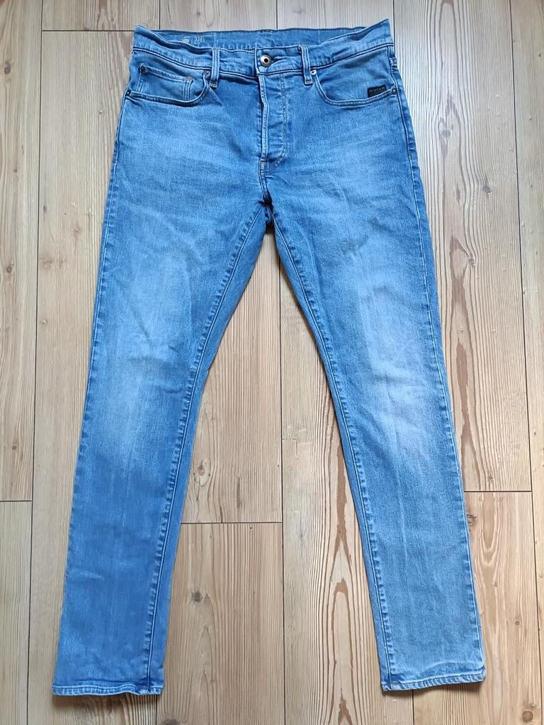 G-star RAW stretch maat 32-32, Ophalen of Verzenden, Zo goed als nieuw, Blauw, W32 (confectie 46) of kleiner