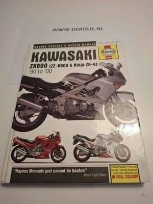 MANUAL BOOK 44 HAYNES SERVICE & REPAIR MANUAL KAWASAKI, Motoren, Handleidingen en Instructieboekjes, Kawasaki, Ophalen of Verzenden