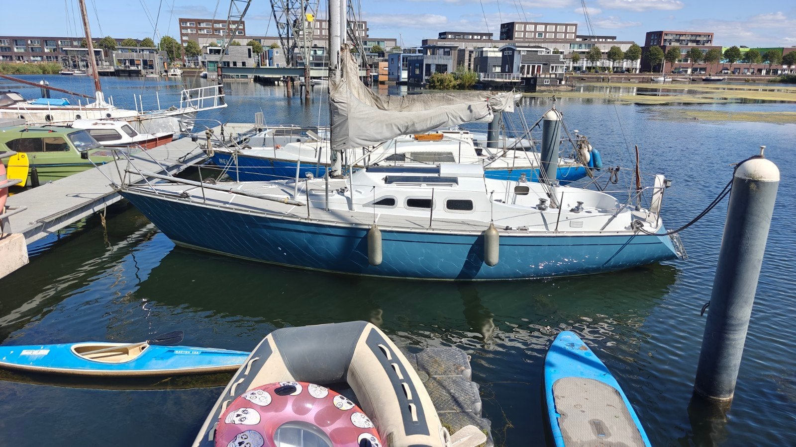 Achilles 9m zeiljacht – zeer compleet, goede staat, 9 m, Gebruikt, 29 pk, 1.90 meter