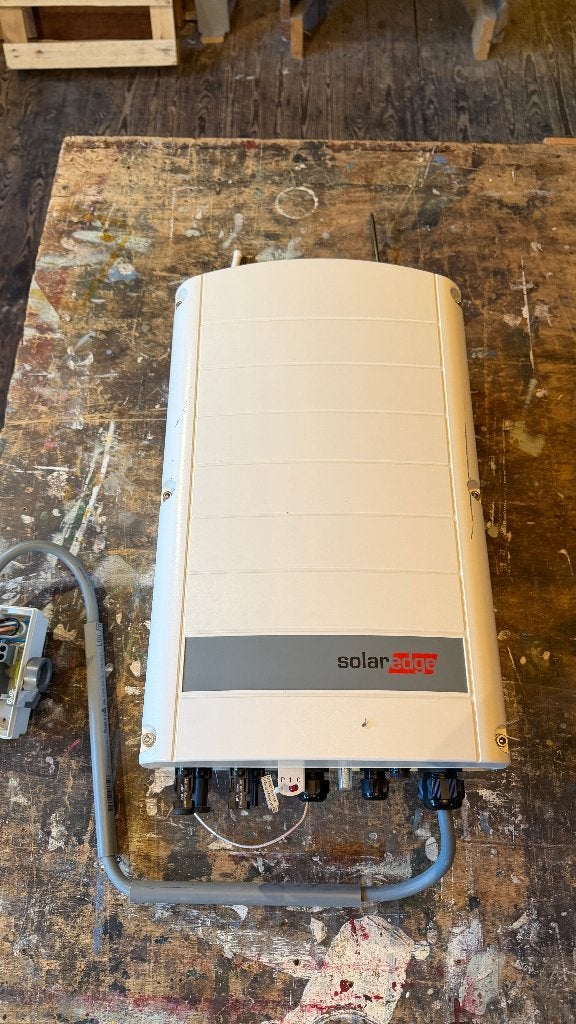 SolarEdge Omvormer SE-10K + 39x Optimizers P370, Ophalen, Gebruikt, Overige typen, 200 wattpiek of meer