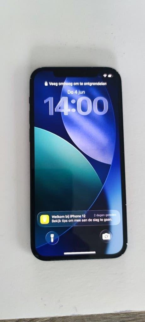 Apple iPhone 12 - 64GB - Black, Telecommunicatie, Mobiele telefoons | Apple iPhone, 80 %, Zwart, Ophalen of Verzenden, Zo goed als nieuw
