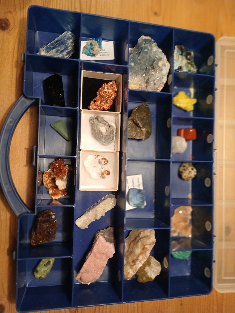 Mineralen collectie, Ophalen, Mineraal