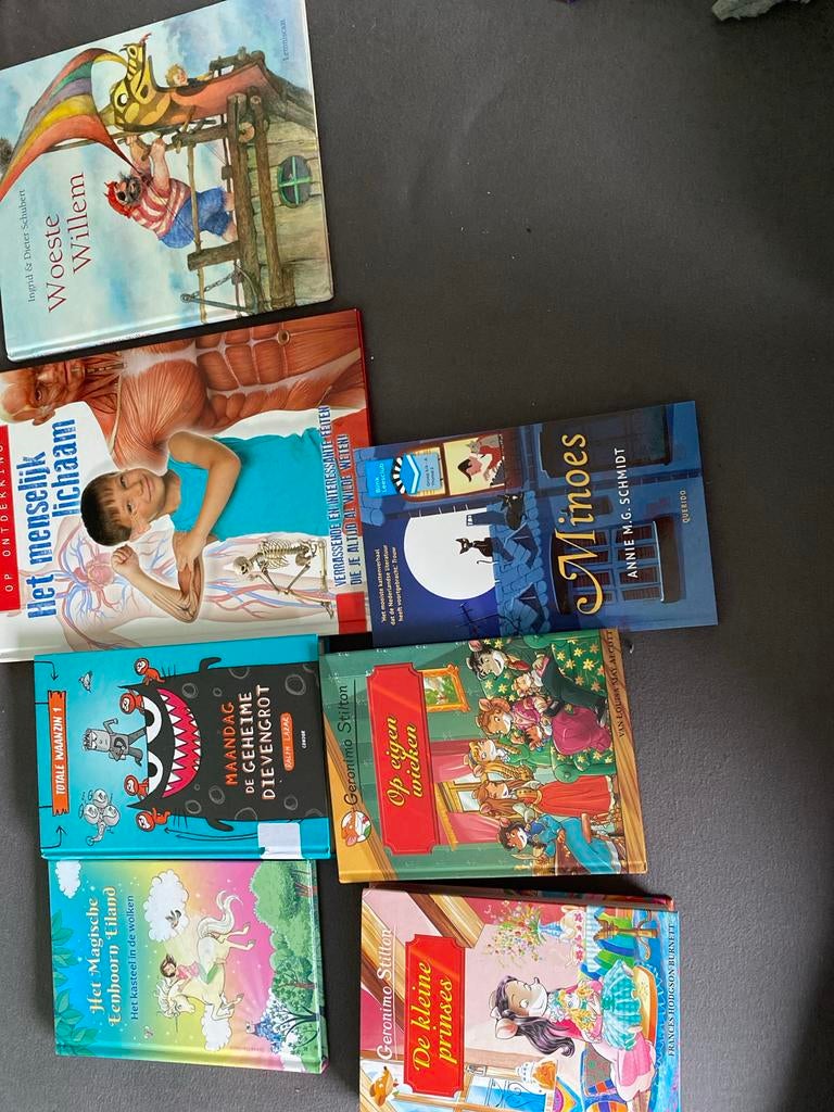 Diverse kinderboeken: avontuur, kennis en fantasie, Boeken, Ophalen of Verzenden, Gelezen