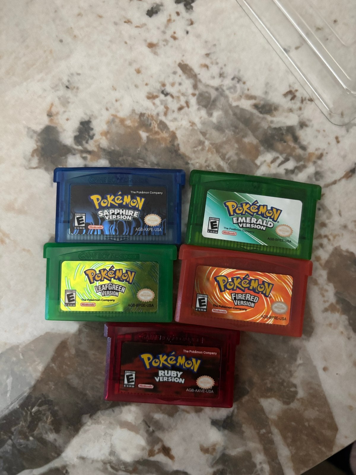 Pokémon Game Boy Advance games (5 stuks), Spelcomputers en Games, Games | Nintendo Game Boy, 1 speler, Ophalen of Verzenden, Gebruikt