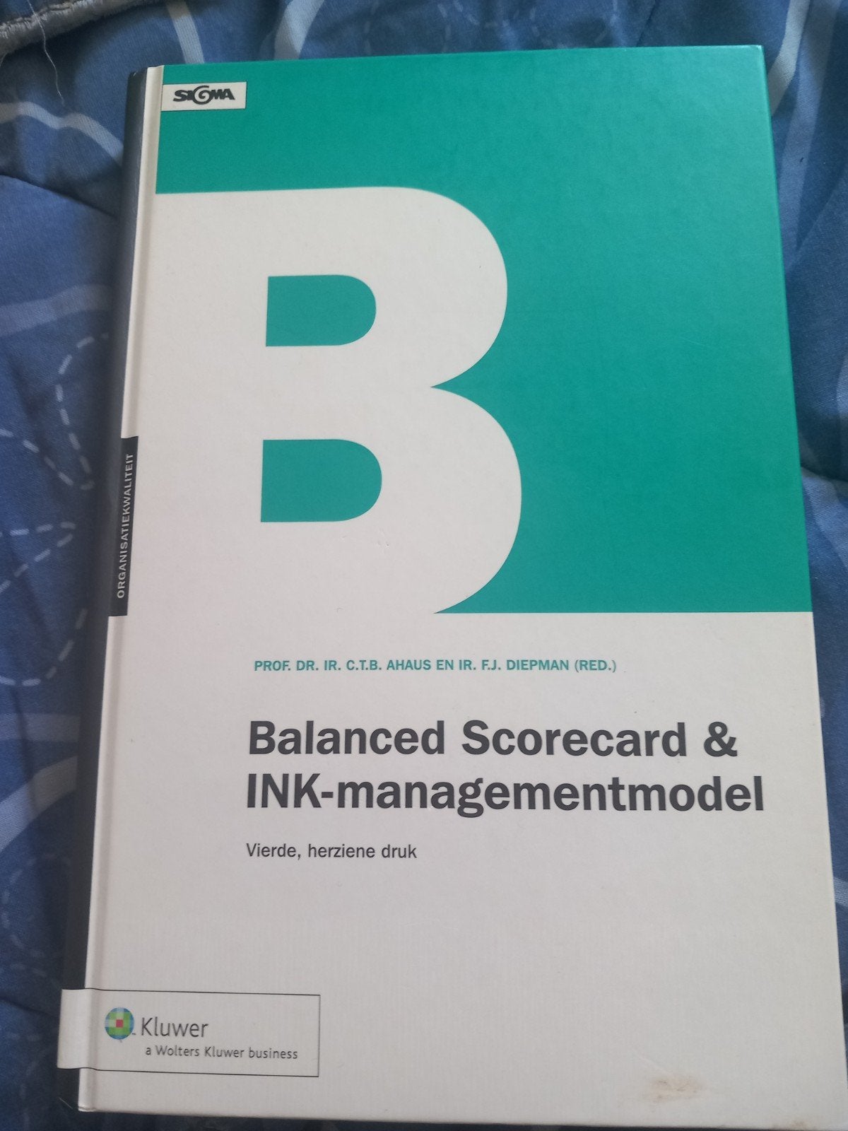 Balanced Scorecard & INK-managementmodel, Ophalen of Verzenden, Gelezen, Management, Prof. dr. ir. G.T.B. Ahaus en ir. F.J. Diepman (red.)