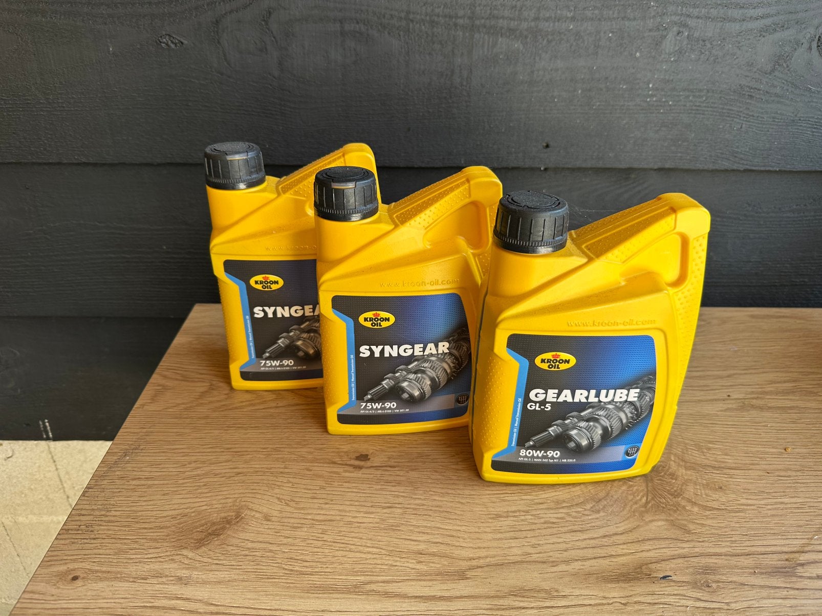Kroon Oil Syngear en Gearlube voor MX-5, Ophalen