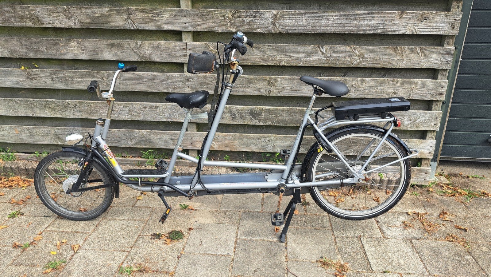 Nijland Sunny Ouderkind Tandem - Elektrisch, Ophalen, Minder dan 10 versnellingen, Gebruikt, Minder dan 49 cm