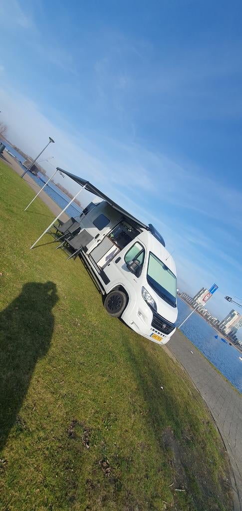 Buscamper fiat ducato 2.3 multijet l3h2 2019 165,000km, Caravans en Kamperen, Campers, Achteruitrijcamera, Tot en met 3, Particulier