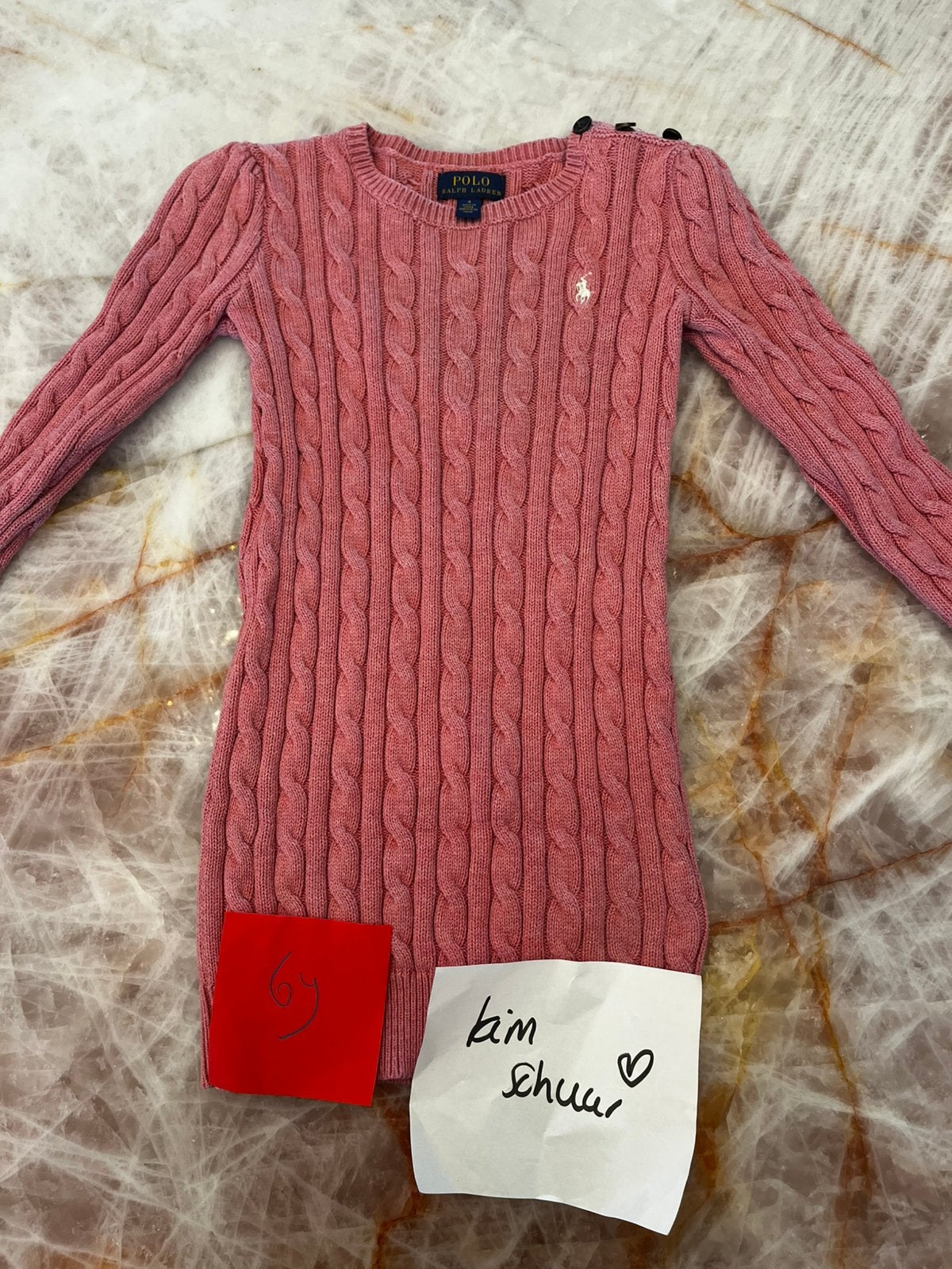 Origineel ralph lauren jurkje 6 jaar, Kinderen en Baby's, Ophalen of Verzenden, Zo goed als nieuw, Meisje, Jurk of Rok