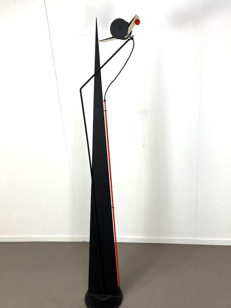 Postmoderne vloerlamp,Neukro Menden, Duitsland, jaren 80., Ophalen, Gebruikt, 150 tot 200 cm
