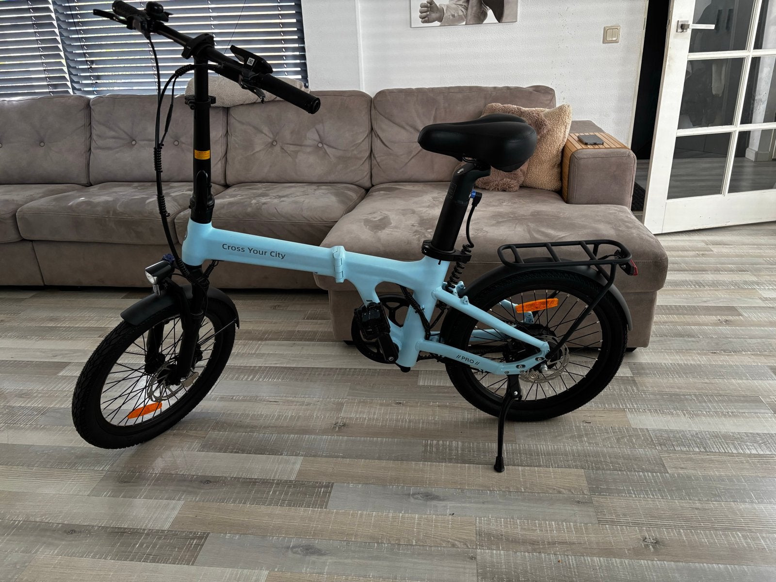A Dece Oasis opvouwbare e-bike, nieuw!, Fietsen en Brommers, Nieuw, Minder dan 47 cm, 50 km per accu of meer, Ophalen