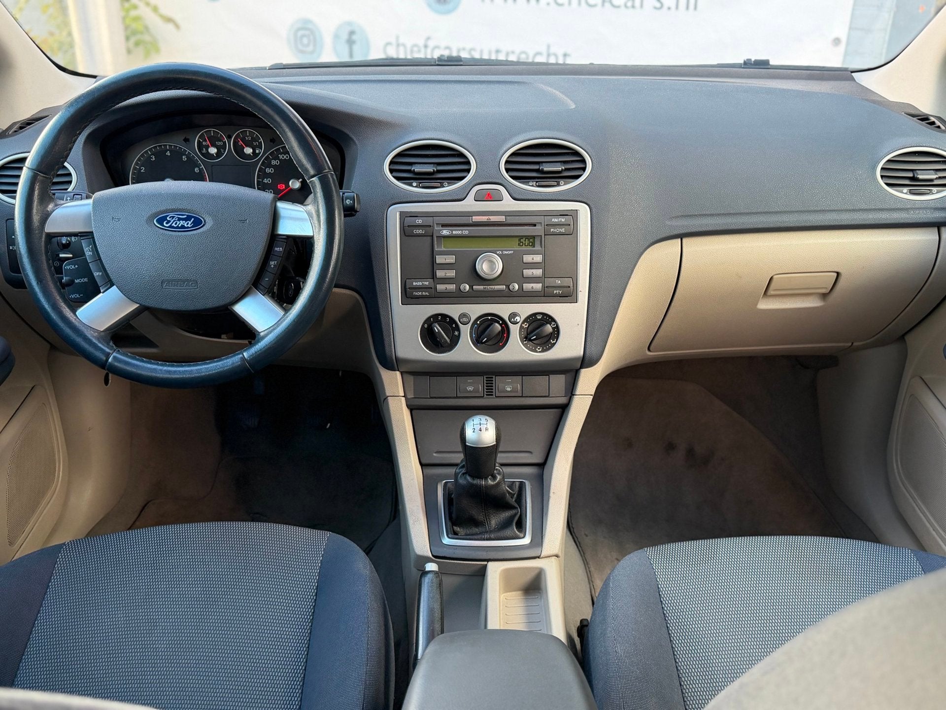 Ford Focus 1.6|NAP|AIRCO|5DEURS|LM|DISTRIBUTIE VV|3EIGENAAR!, Auto's, 1596 cc, Gebruikt, 4 cilinders, 620 kg