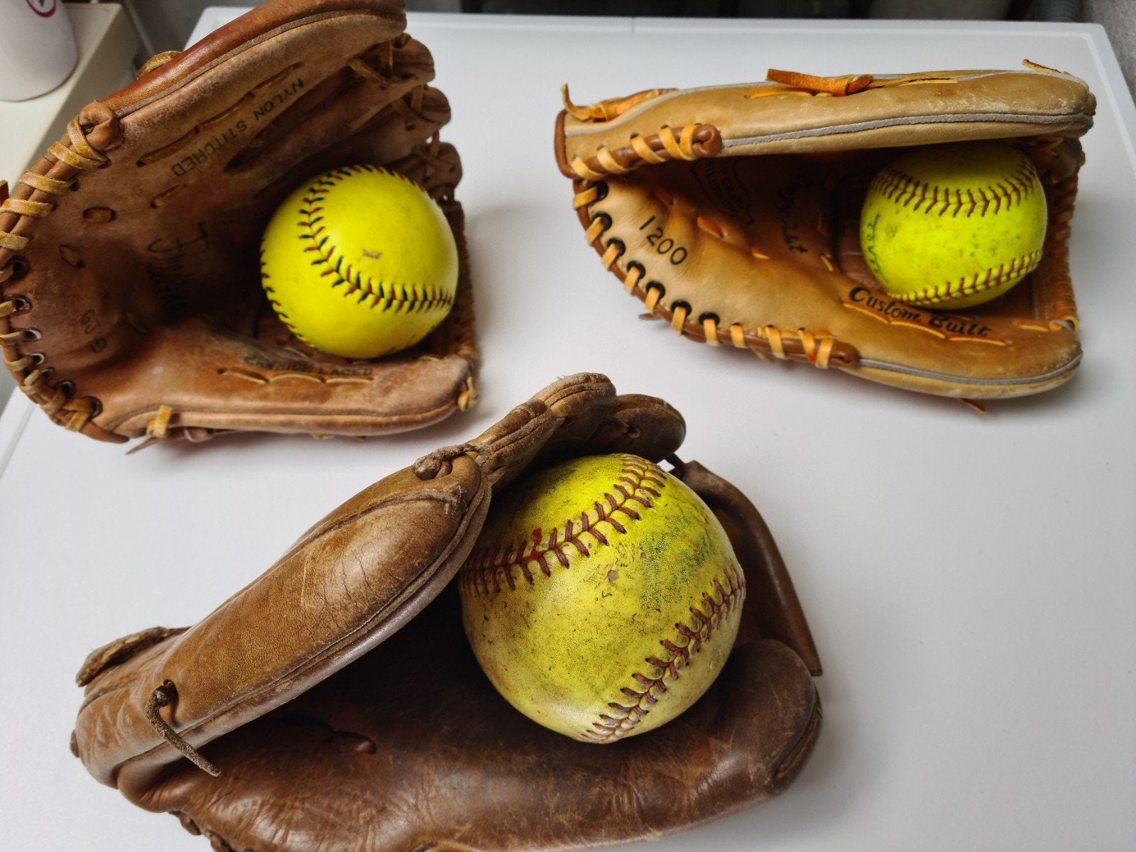 honkbalhandschoenen, Sport en Fitness, Honkbal en Softbal, Ophalen of Verzenden, Bal