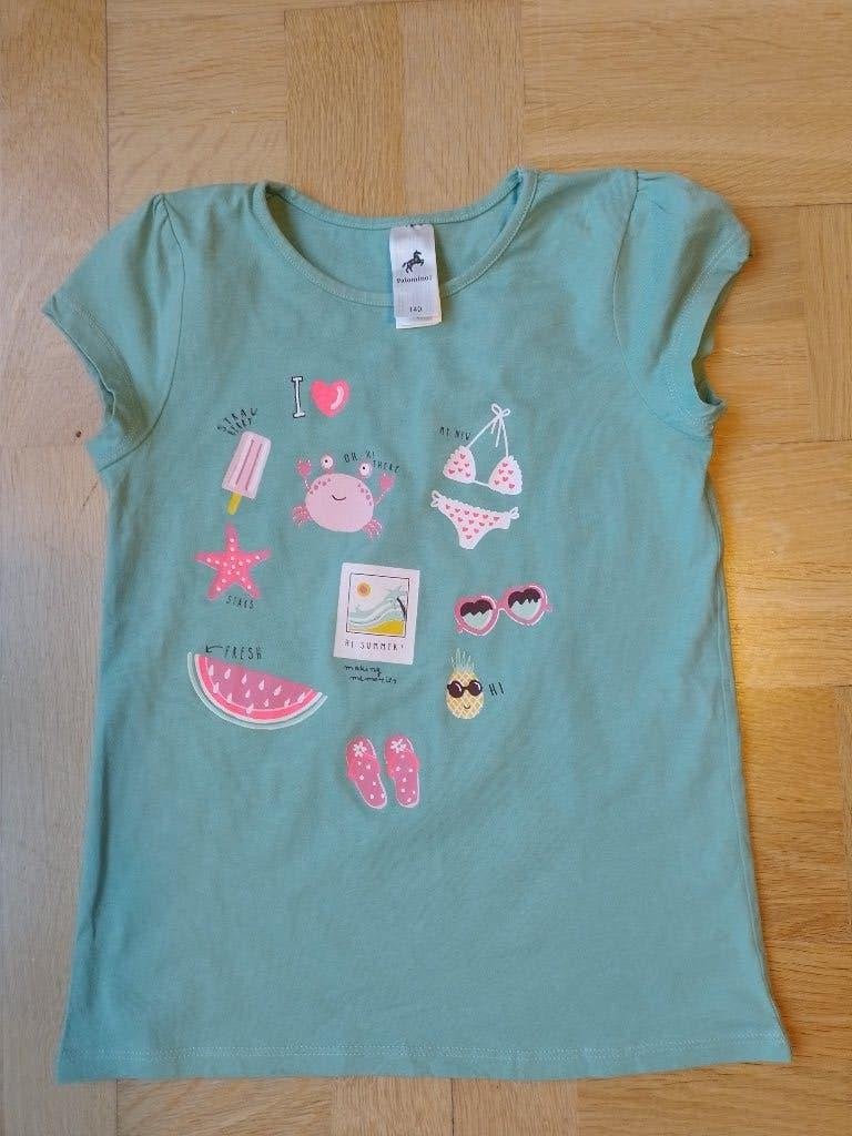 T-shirt korte mouw maat 140, C&A, Meisje, Ophalen of Verzenden, Zo goed als nieuw