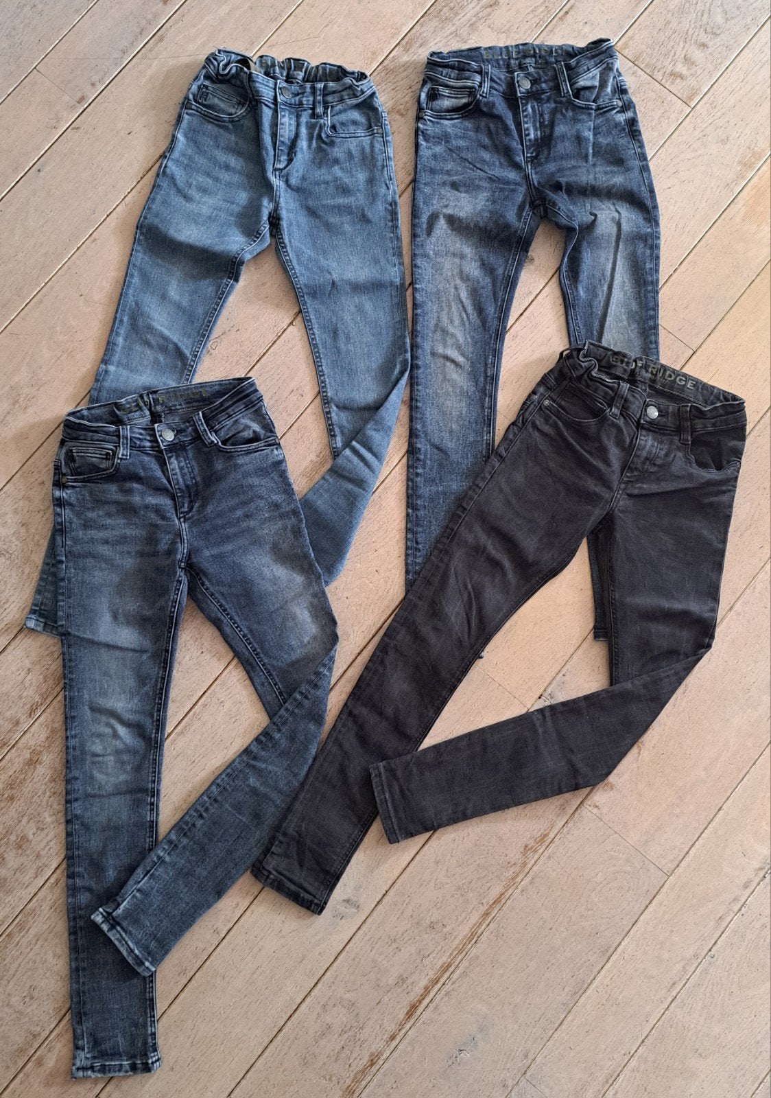 Super Skinny Jeans Blue Ridge 152, Gebruikt, Blue Ridge, Jongen, Ophalen