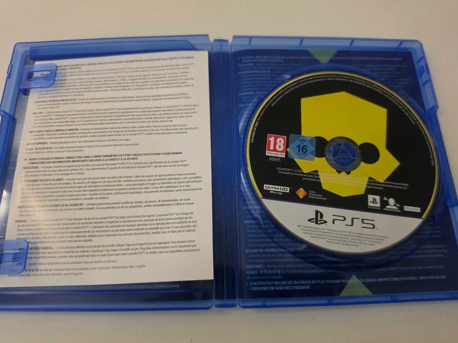 Helldivers PS5 Game - Zo goed als nieuw, Vanaf 18 jaar, Shooter, Onbekend, Ophalen of Verzenden