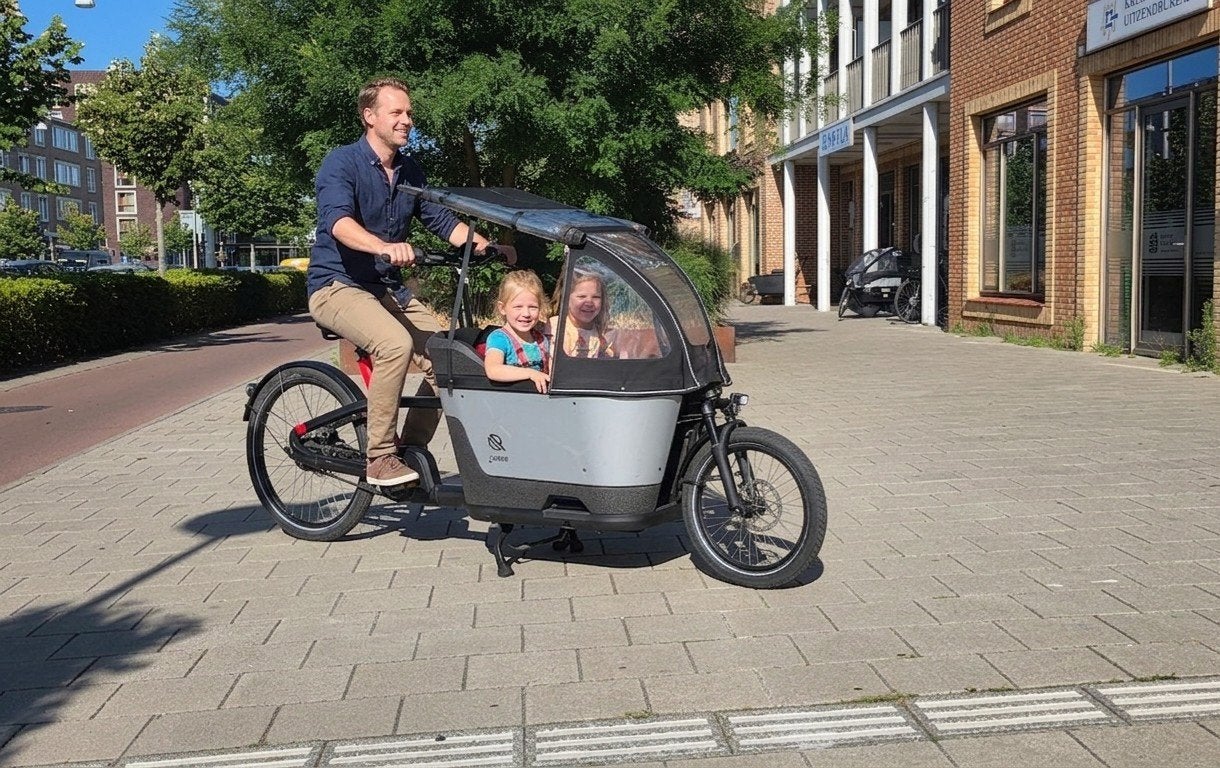 Carqon bakfiets Cargo line 400Wh krachtige motor en accu