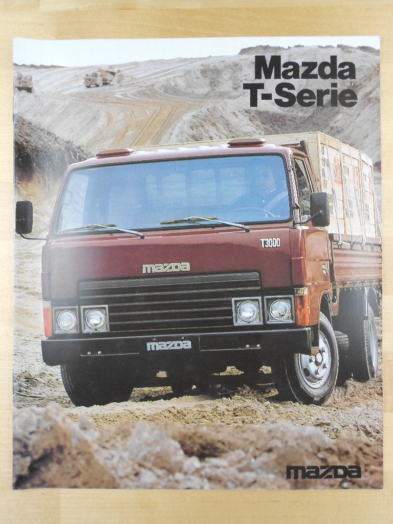 Mazda T2500 T3500 Brochure 1982 – T-Serie, Mazda, Ophalen of Verzenden, Zo goed als nieuw, Mazda