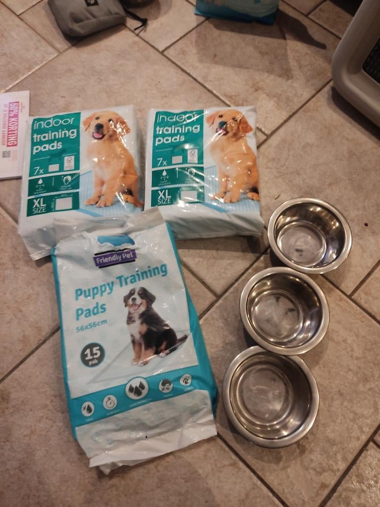 Diverse puppy benodigdheden, Dieren en Toebehoren, Ophalen, Nieuw