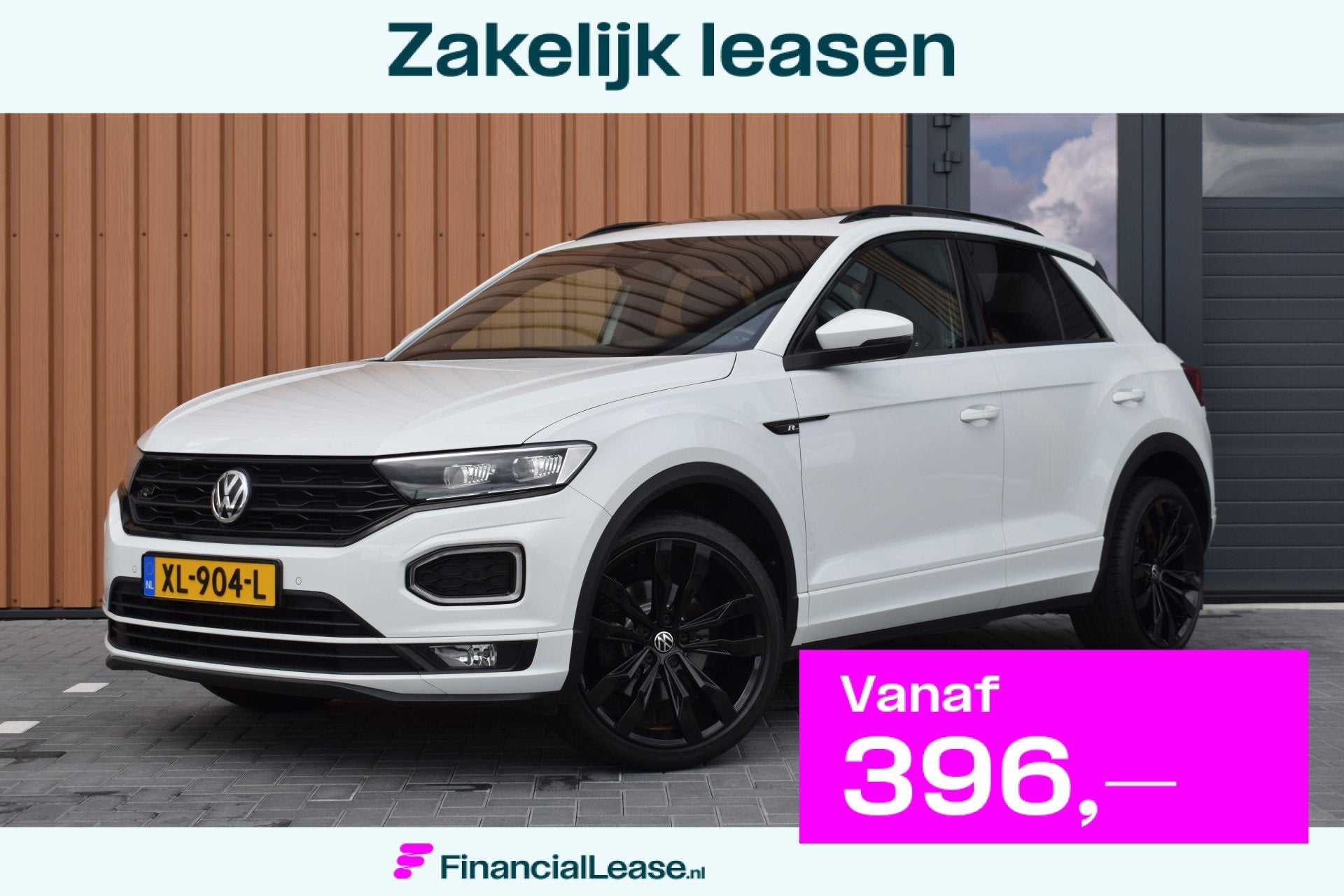 Volkswagen T-Roc 1.5 TSI 150pk DSG R-line Black style Pano |, Automatische klimaatregeling, 4 cilinders, 150 pk, Leder en Stof