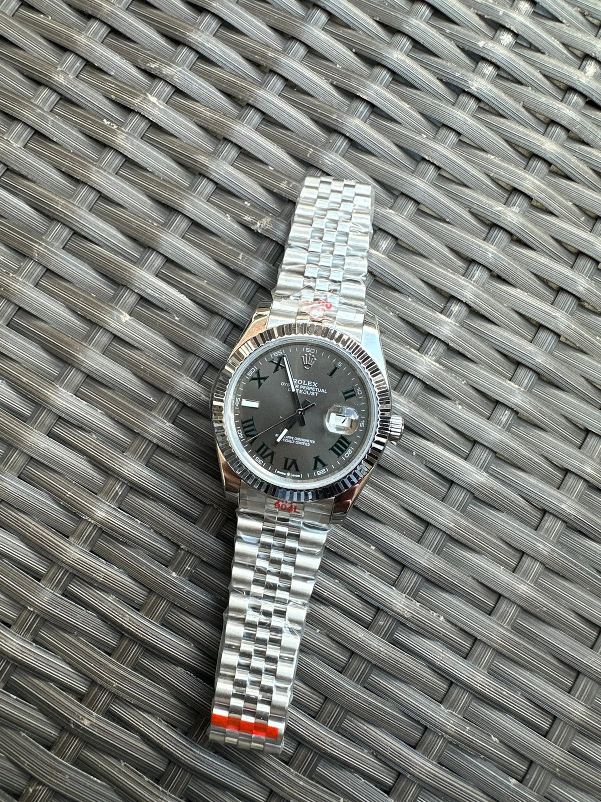 Rolex Datejust wimbledon meer modellen aanwezig, Ophalen of Verzenden, Zo goed als nieuw, IOS