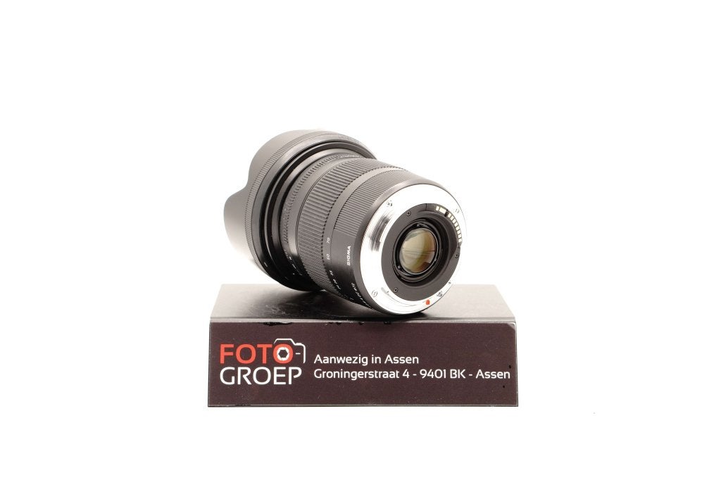 Sigma 17-70mm F/2.8-4 Canon €259 (occasion - Assen), Foto-Groep, Gebruikt, Luttekepoortstraat 26 3841 AX Harderwijk, Ophalen of Verzenden