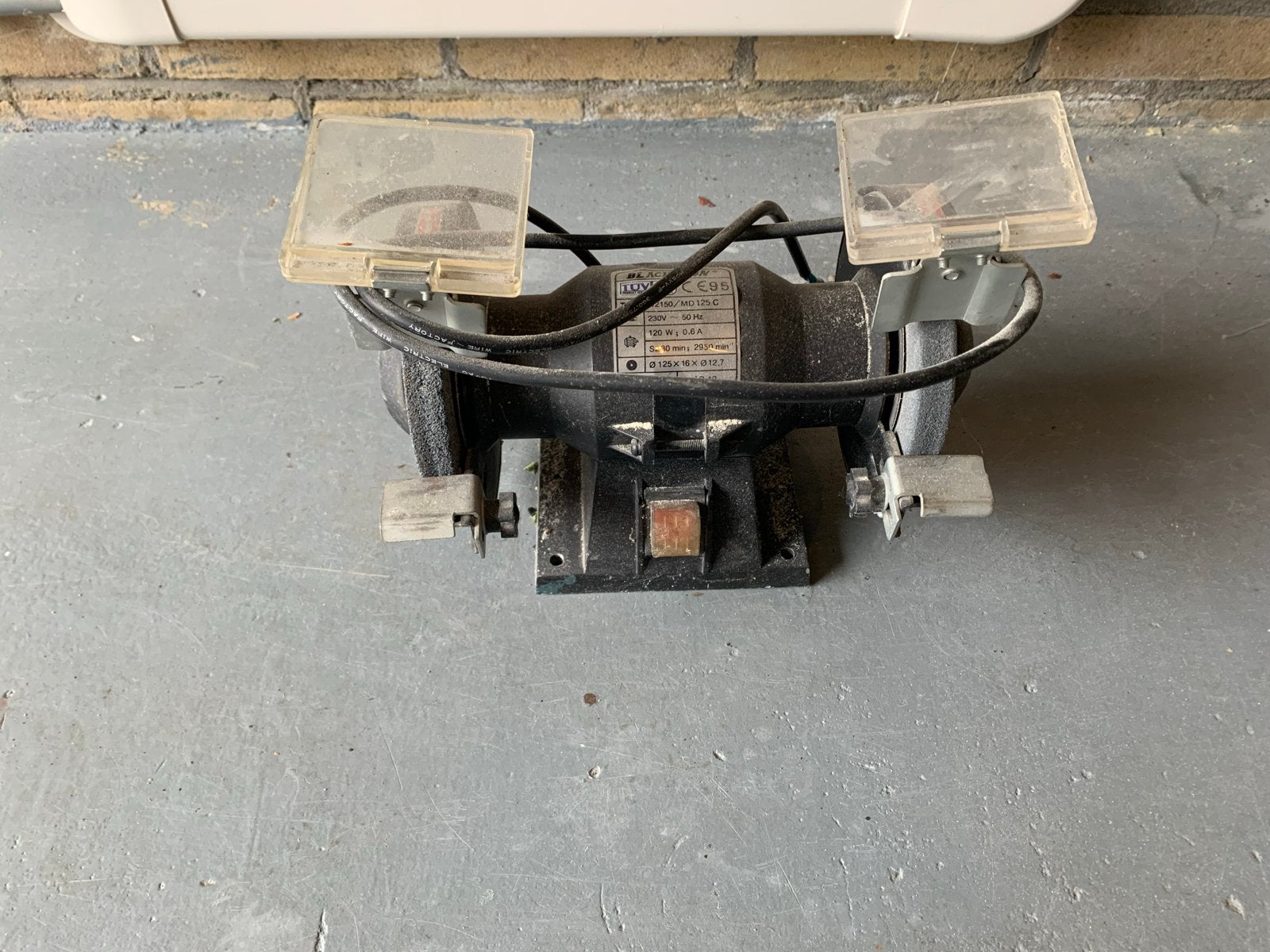Black Lion Werbankslijpmachine - Type 242150/MD 125 C, Ophalen, Gebruikt, Minder dan 700 watt, Werkbankslijpmachine