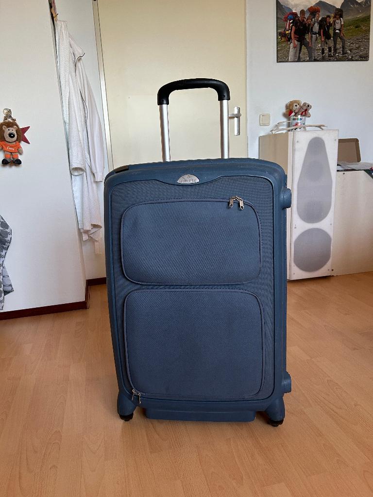 Grote Samsonite koffer, Gebruikt, Hard kunststof, 45 tot 55 cm, 70 cm of meer