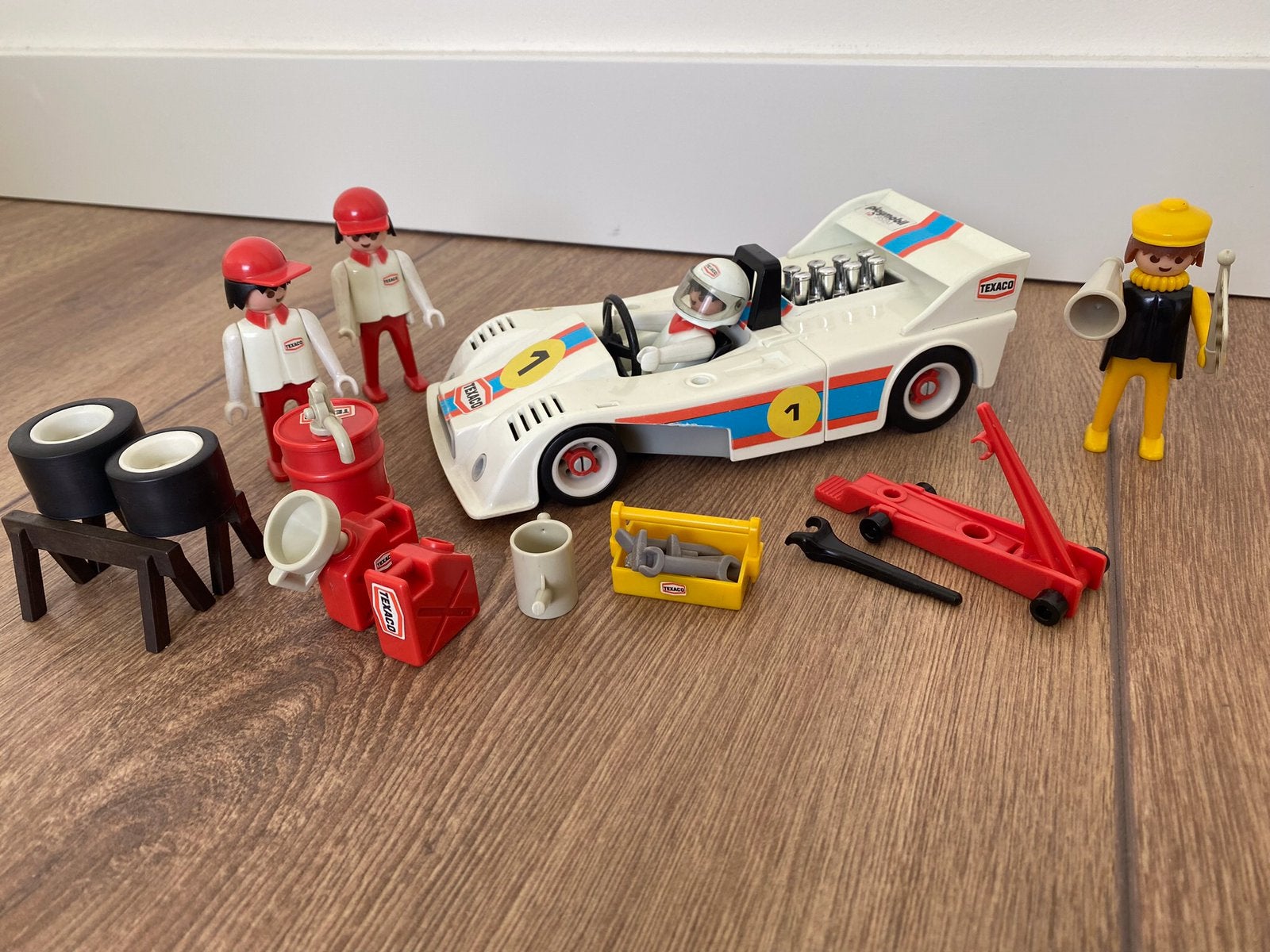 Playmobil racewagen set 3520, Ophalen of Verzenden, Gebruikt