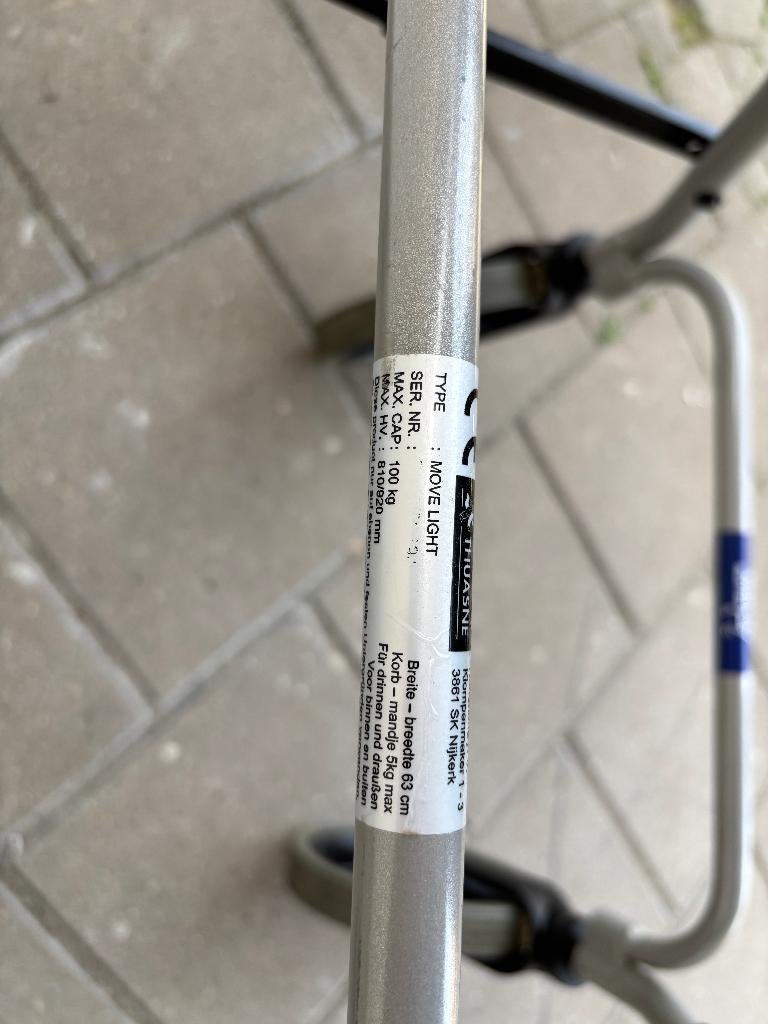 Nr 42… Rollator Thuasne move light, Ophalen, Gebruikt, ., Opvouwbaar